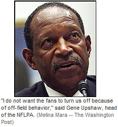 Gene Upshaw and his goons at the NFLPA